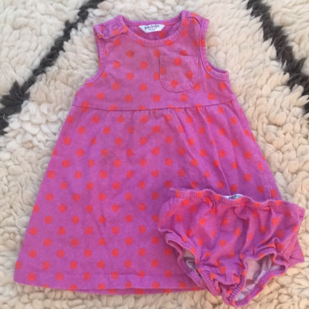 Mini Boden play dress with bloomers